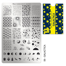 Moyra Nyomdalemez 59 Galactica körömdíszítő