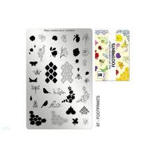 Moyra nyomdalemez 67 Footprints körömdíszítő