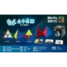  MoYu Meilong Pyraminx M V2 kreatív és készségfejlesztő
