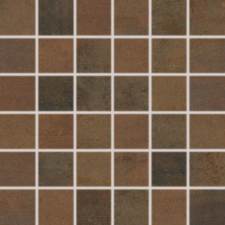 Mozaik Rako Rush dark brown 30x30 cm matt/fényes WDM05520.1 csempe
