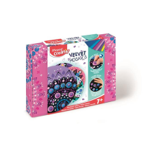  Mozaikos mandala készítő készlet, MAPED CREATIV, "Velvet Mosaics" kreatív és készségfejlesztő