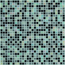 Mozaikszőnyeg üveg Mini Black Grey White mix 29,6 cm x 29,6 cm csempe