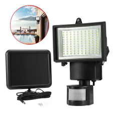 Mozgásérzékelős LED Solar (napelemes) reflektor kültéri használatra 10W (BBL) kültéri világítás