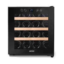  MPM-48-CW Bor és italhűtő 45L, Termoelektromos, Fekete borhűtőgép