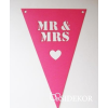  Mr &amp; Mrs zászlócskák