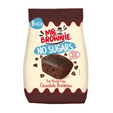 Mr. Brownie cukormentes csokoládé darabos brownie 200 g reform élelmiszer