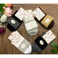 MR Pamut női gumi nélküli zokni 5 pár/cs női zokni