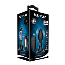  Mr. Play Vibrating Anal Plug with Remote Control szexjáték