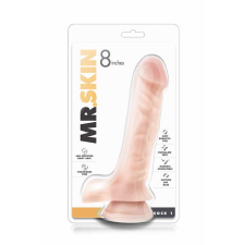 Mr. Skin Cock 8 inch Cock 1 Beige műpénisz, dildó