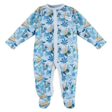 MROFI Eevi Pamut Ujjas Rugdalózó - Kék Szafaris 68 rugdalózó