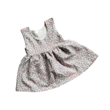 MROFI Ujjatlan Kislányruha - Leopárd mintával 74 lányka ruha