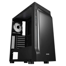 MS Armor V300 táp nélküli ablakos ház fekete (MSC10020) számítógép ház