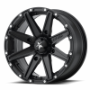  MSA WHEELS M33 Clutch Hasznosítási Felni - Fekete 14x7