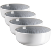 Mäser Lunaria Grey tálkészlet, 15,5 cm, 4 db, szürke, 15,5 cm