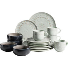 Mäser MARKET Étkészlet 16 db zöld (931744) tányér és evőeszköz