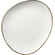 Mäser Ovális tál Pintar White kék pöttyös 29 x 26cm, kék, L tányér és evőeszköz