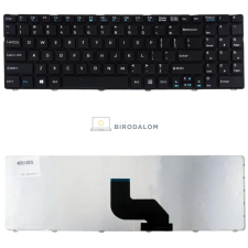 MSI CX640, CR640, A6400, Medion V128862DS2 gyári billentyűzet (US kiosztás, fekete) laptop alkatrész