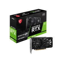 MSI GeForce RTX 3050 6GB GDDR6 VENTUS 2X E OC PCIE (VIDEOKARTYA10191) (RTX 3050 VENTUS 2X E 6G OC) videókártya