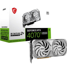 MSI GeForce RTX 4070 Ti SUPER 16G VENTUS 2X WHITE OC (RTX 4070 Ti SUPER 16G VENTUS 2X WHITE OC) videókártya