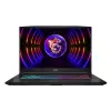MSI Katana 17 B13VEK-1261XPL Intel® Core™ i7 i7-13620H Laptop 17,3" Full HD 16 GB DDR5-SDRAM 1 TB SSD NVIDIA GeForce RTX 4050 Wi-Fi 6 (802.11ax) NoOS Black (B13VEK-1261XPL)