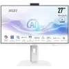 MSI Modern AM273QP AI 1UM All-in-One PC (White) | Intel Core Ultra 7 155H | 8GB DDR5 | 120GB SSD | 2000GB HDD | Intel Graphics (Intel Arc Graphics opcionálisan) | NO OS