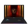 MSI Raider 18 HX AI A2XWJG NVIDIA GeForce Intel Core Ultra 9 285HX 45,7 cm (18") UHD+ 64 GB DDR5-SDRAM 4 TB SSD NVIDIA GeForce RTX 5090 Wi-Fi 7 (802.11be) Windows 11 Pro Fekete (001824-074)