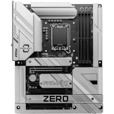 MSI Z790 PROJECT ZERO WIFI7 DDR5 Intel s1700 ATX Alaplap (7E23-001R) alaplap