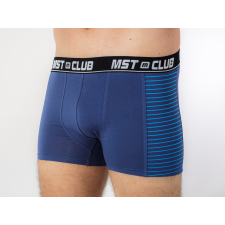 MST Boxer oldal csíkos mintával M, Kék férfi alsó