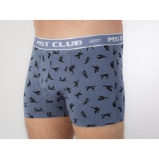 MST Mintás boxer 2XL, Melír kék férfi alsó