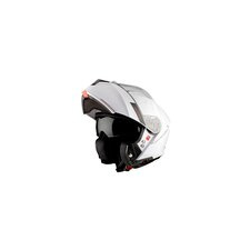 MT HELMETS Felnyitható motorkerékpár sisak MT Helmets GENESIS fényes fehér S bukósisak