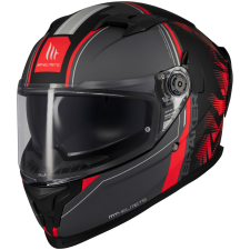 MT HELMETS MT Braker SV Charm zárt motoros bukósisak matt fekete-piros bukósisak