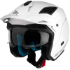 MT HELMETS MT District SV Solid nyitott trial motoros bukósisak fehér