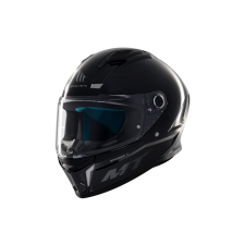 MT HELMETS MT Stinger 2 Solid zárt motoros bukósisak fekete fényes bukósisak
