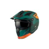 MT HELMETS Próba Sisak MT Sisakok Streetfighter SV S Totem zöld / narancs XXL