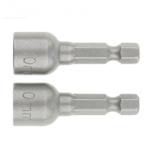 MTX 13x45mm mágneses dugókulcs fej csavarozóba 2db CrV bitfej készlet