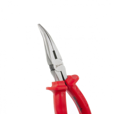 MTX 160mm Economic kúpos hajlított hosszú csõrû fogó barkácsolás, csiszolás, rögzítés
