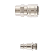 MTX 1/4" adapterkészlet gyors/menetes légtechnikai 2db-os kompresszor tartozék