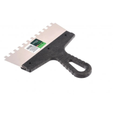 MTX 200mm 8x8mm fogazott spatulya rozsdamentes, mûanyag nyéllel kőműves és burkoló szerszám