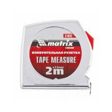 MTX 2mx13mm CHROME mérõszalag kétoldalas barkácsolás, csiszolás, rögzítés