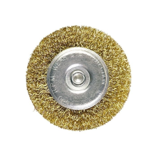 MTX 30x6mm réz drótkorong, kefekorong ütvefúróhoz hullámos barkácsolás, csiszolás, rögzítés