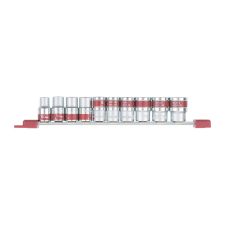 MTX Dugókulcs készlet 1/2", hatlapfejű, 10 darabos, 10-22mm dugókulcs