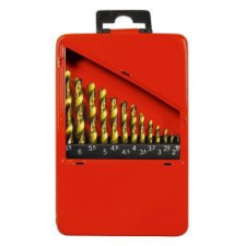 MTX fémfúró készlet 1.5-6.5mm HSS fém kazettában 13db fúrószár