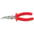 MTX Hajlított Hosszúcsõrû Fogó 160mm mûanyag markolat
