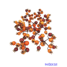  Mű csipkebogyó 10db/csomag - Fényes dekorációs kellék