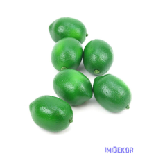  Mű egész lime 6db/csomag dekorációs kellék