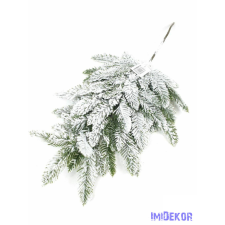  Mű nordmann fenyő 65 cm - Havas karácsonyi dekoráció