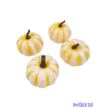  Mű tök 7cm 4db/csomag - Krém dekorációs kellék