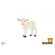 Műanyag bárány figura 5cm játékfigura