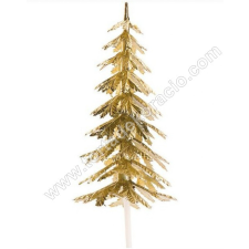  Műanyag beszúró Arany fenyőfa 10 db/cs sütés és főzés
