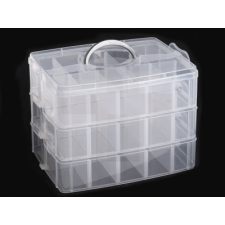  Műanyag doboz emeletes dekorációs kellék